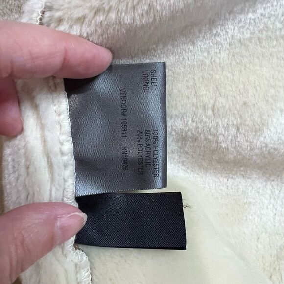 Wilsons Leather Faux Suede Belted Penny Lane Coat Women’s Sz XL‎ Vintage Retro - Picture 10 of 10